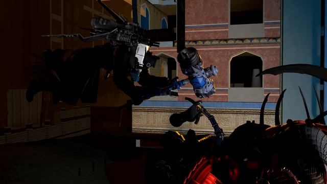 SFM|RP song - BIG SHOT - Deltarune - Spamton - NEO Fight