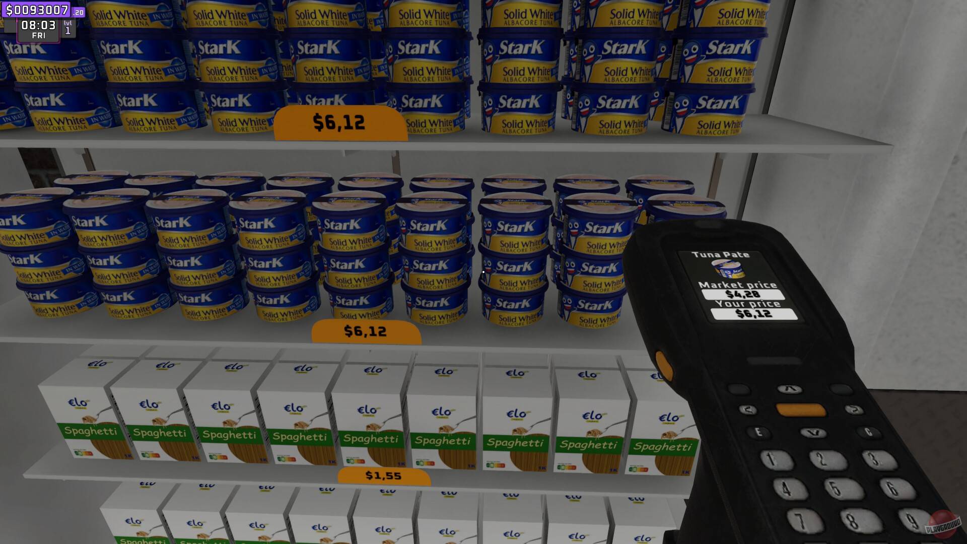 Supermarket Together сортировка товара