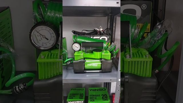 Автокомпресор двоциліндровий Winso 125000 85 л/хв