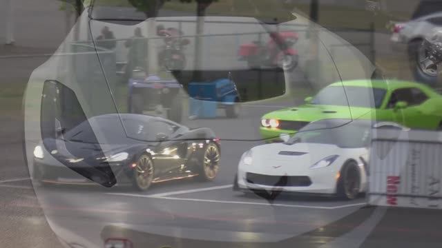 McLaren 570S против Z06 Corvette — дрэг-рейсинг на четверть мили