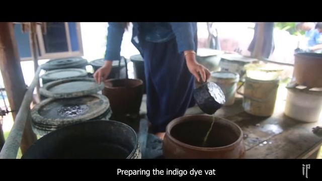 Indigo People Ikat Handlooming Process