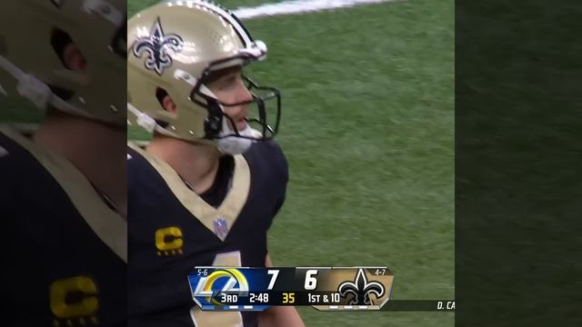 Kevin Austin catches for a 16-yard Gain vs. Los Angeles Rams