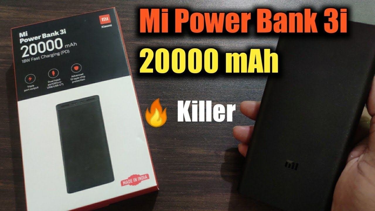 Mi Power Bank 3i 20000mAh Unboxing |🔥 Review & Charging Speed Test In Hindi 2023
