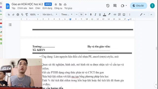 Hoá học tiết 49: ETILEN|Học Hoá Học 9