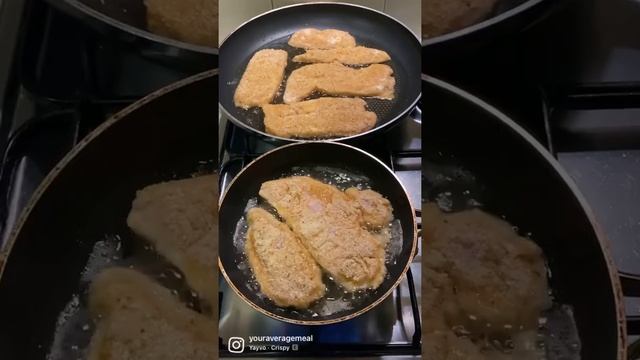 Homemade Chicken Schnitzels 🐓