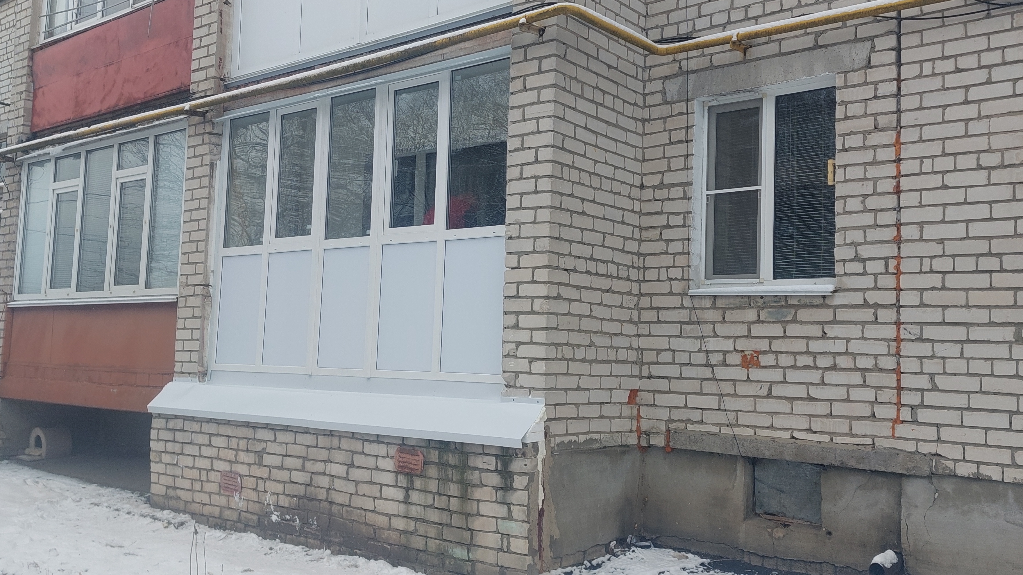 Новая лоджия под ключ за 160000