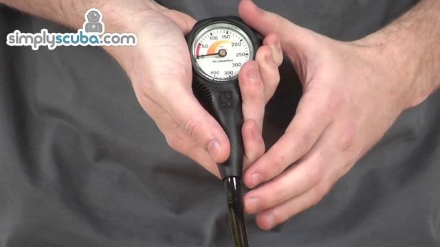 Scubapro Compact Pressure Gauge - www.simplyscuba.com