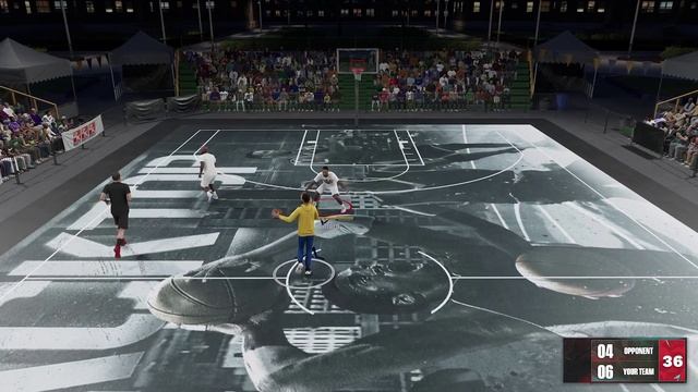 NBA 2K Game: Two vs Two 3 points
