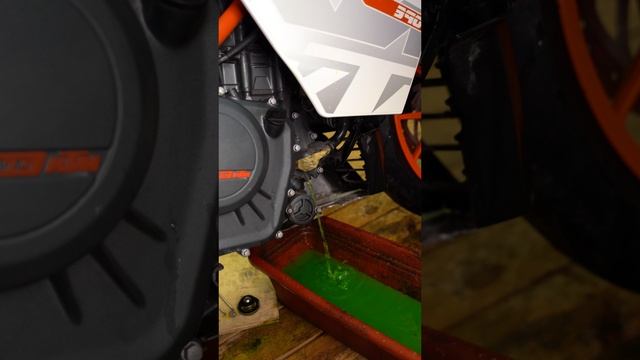 Замена антифриза KTM rc 390