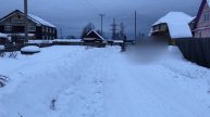 Штурмуем бровку после обильных снегопадов на амфибийном буксировщике