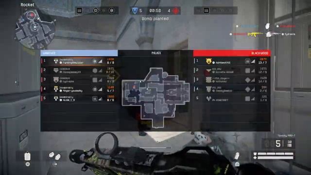 Playing baseball with enemy bots on warface