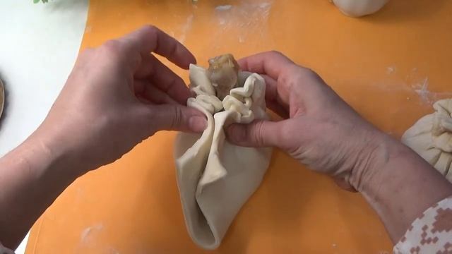 Эксперимент )) Куриная ножка в картошке с грибами в мешочке из теста 2020 год