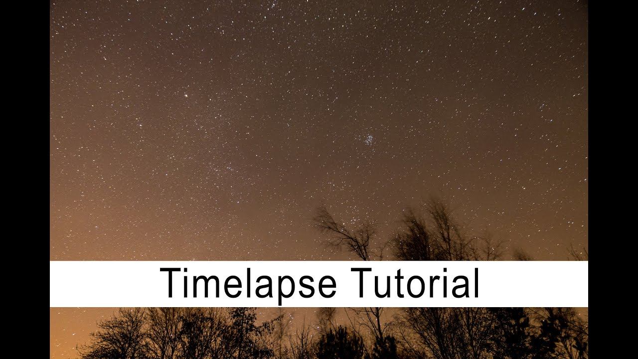 Timelapse Tutorial: How to shoot a timelapse video of the night sky with your DSLR