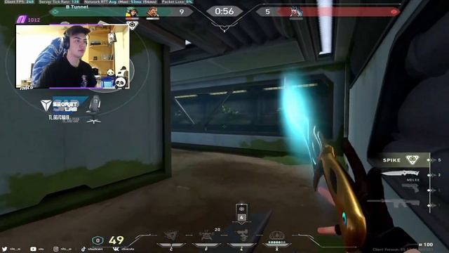 NATS ЗАКЕРИЛ РАНКЕД НА KJ/RADIANT/VALORANT/highlights