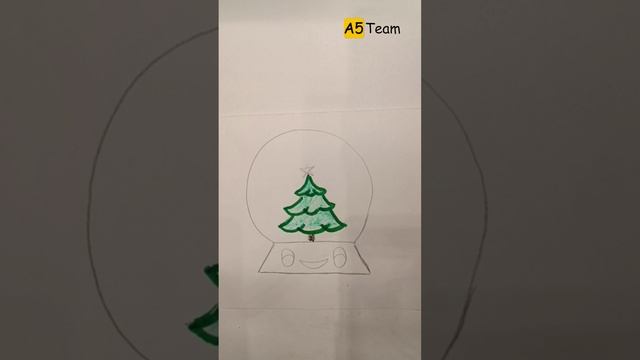 A5 Team - Рисуем вместе Новогоднюю Игрушку! (short)