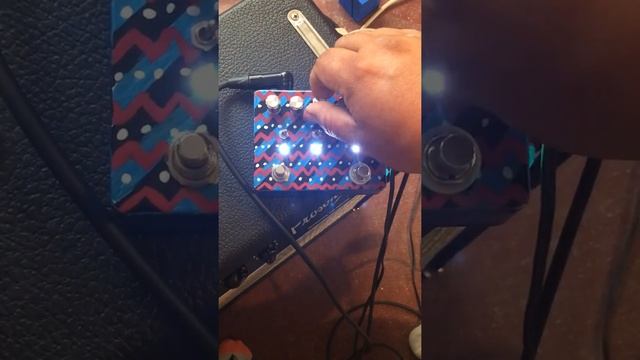 Custom digital delay with tap tempo