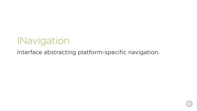 Navigation in Xamarin.Forms Applications