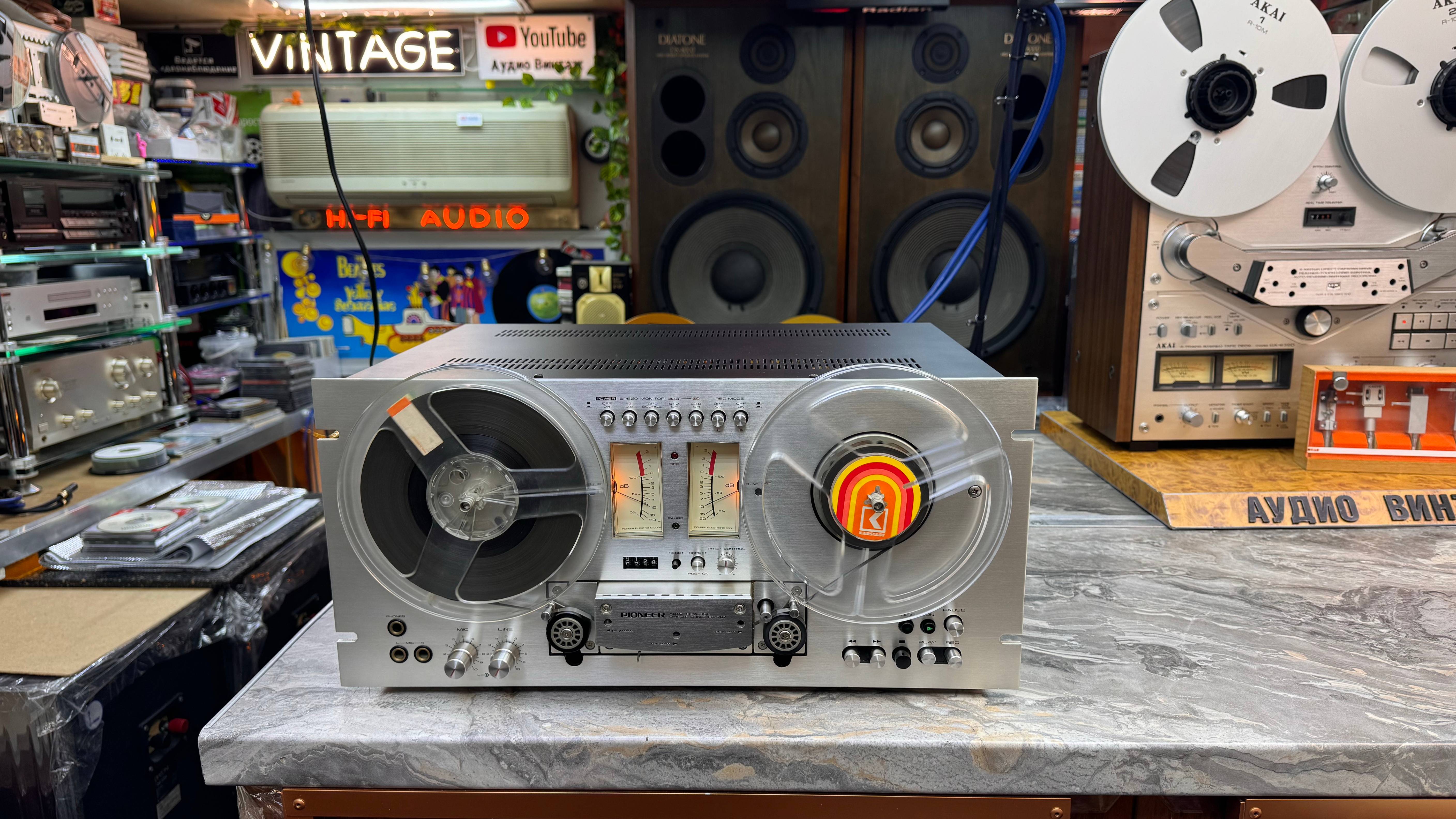 Pioneer RT-707 катушечный магнитофон