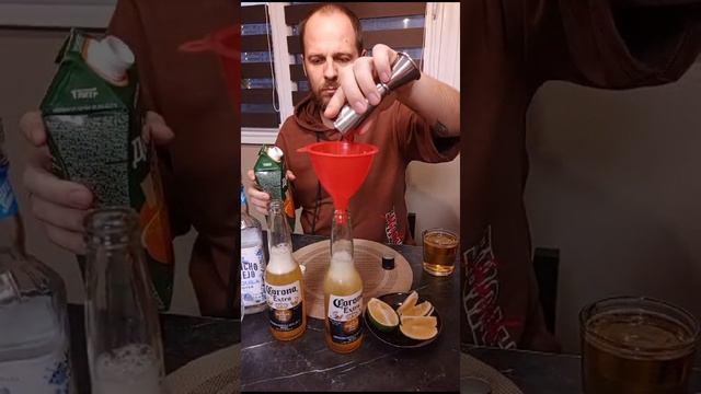 Коктейль 🍹 Корона Санрайз Corona Sunrise полная версия