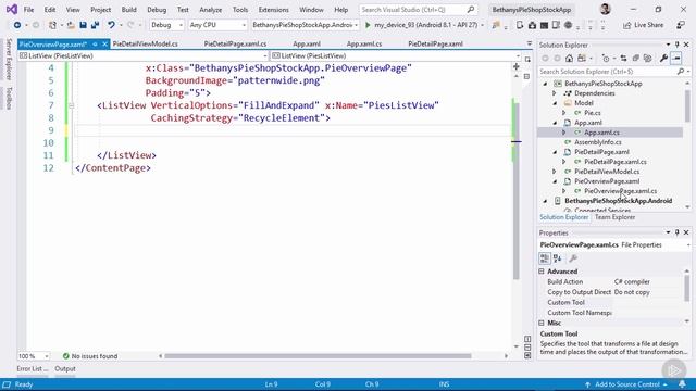 Data Binding in Xamarin.Forms Part2
