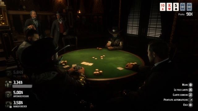 RDR2 Online - Poker Altro tris d'assi