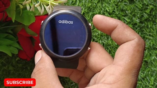 How to Set time in adidas Digital watch, Adibas Sport Watch Set time,Digital Watch Time set kare