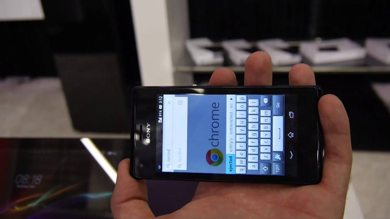 Sony Xperia M Hands On