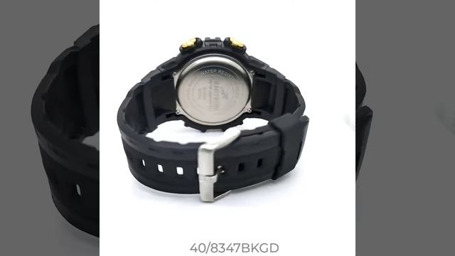 3D обзор наручных часов Armitron 40/8347BKGD