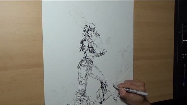 Drawing Valorant's Raze