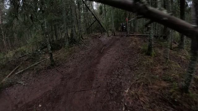 2й выезд, очень мокрое и грязное ХТ. Видео на память.