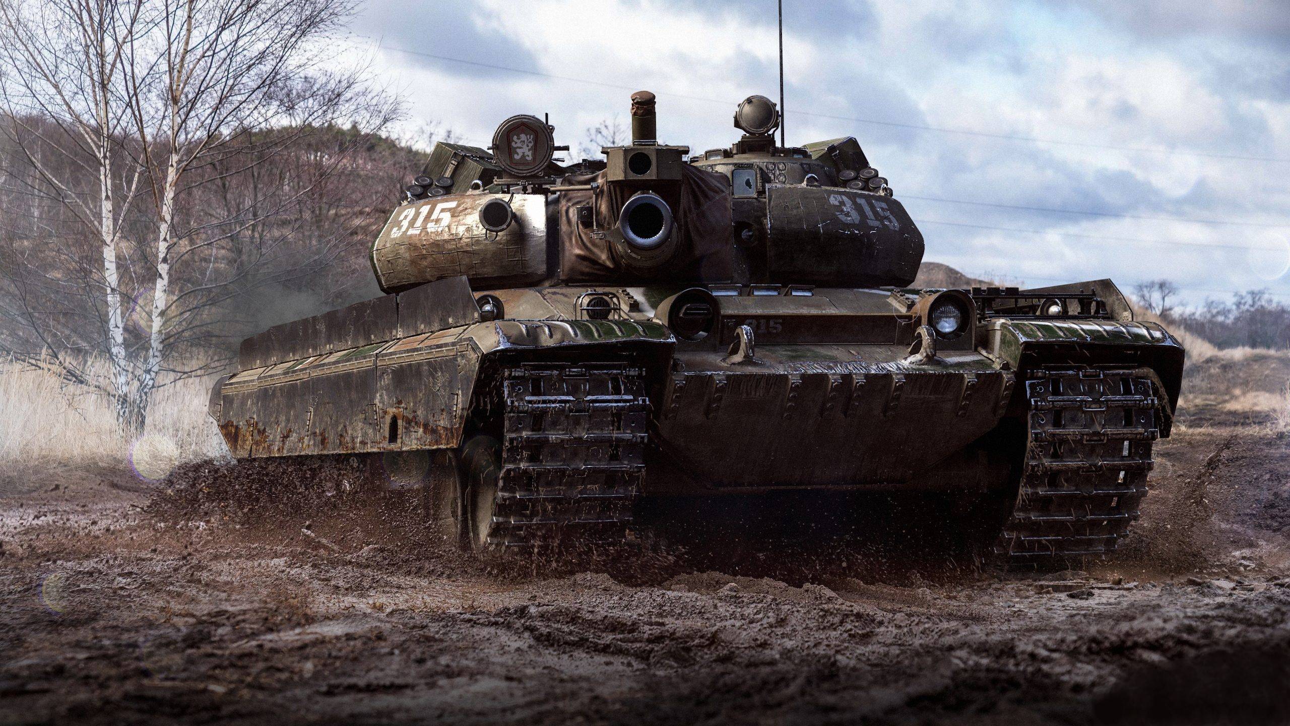 Карта Ласвиль тяжелый танк Чехословакии Vz.55