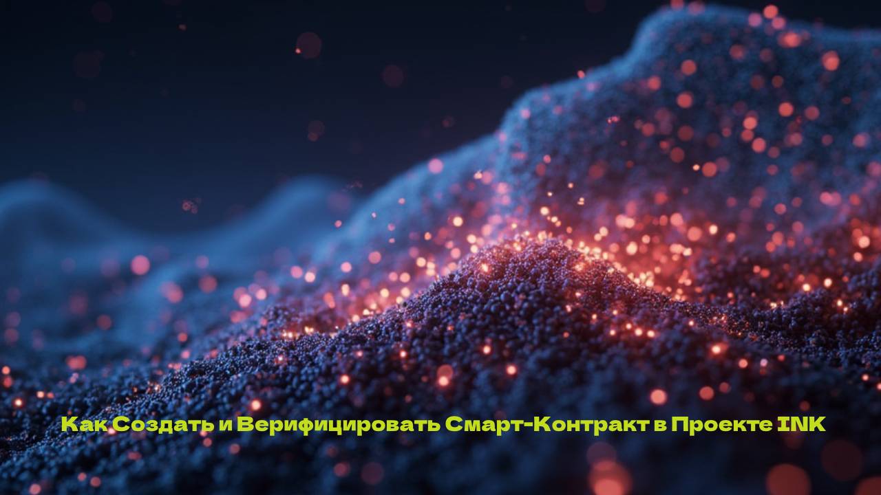 Как Создать и Верифицировать Смарт-Контракт в Проекте INK: Полное Руководство