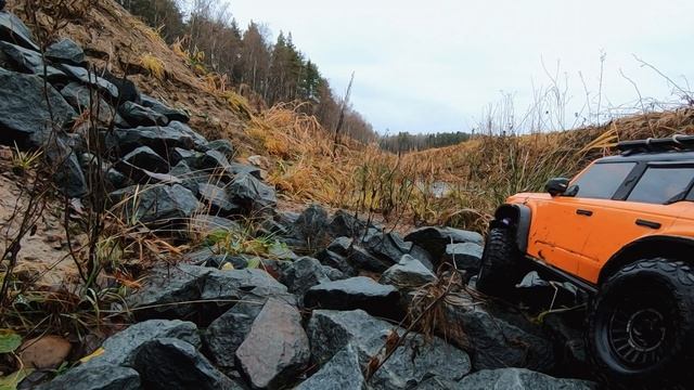 RC Rock Climbing HB Toys R1001 Ford Bronco VI, Hobbywing Fusion SE 1800kv.