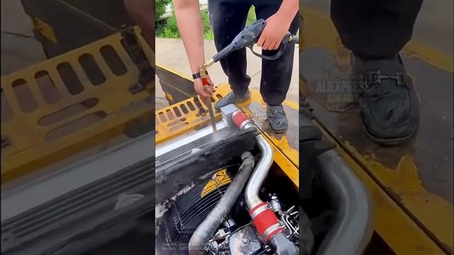Насадка на мойку высокого давления для мойки радиатора