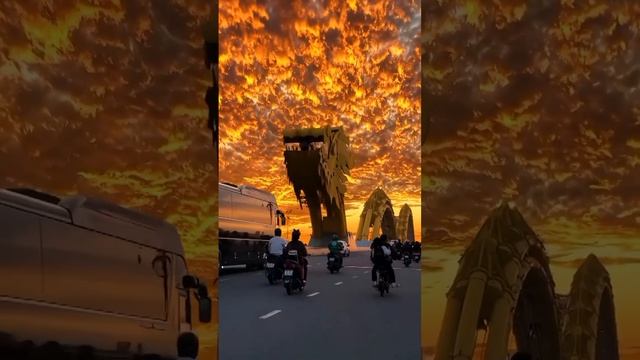 Мост Дракона в Дананге, Вьетнам