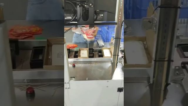 Automatic tray forming machine for ecommerce package packing. #packing #disturbing #warehouse #box