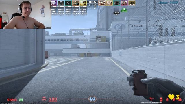 CS 2 Face It l Узник 8 лвл фейсит #CS2 #СтримCS2