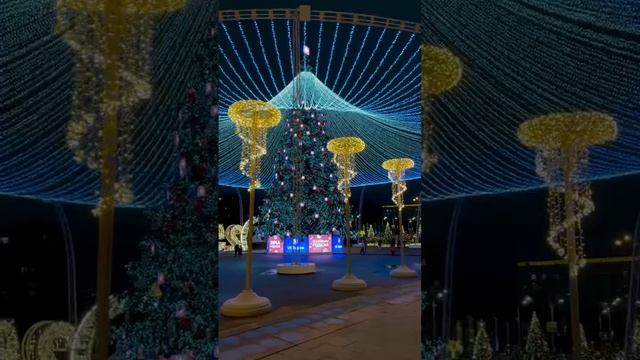 🎄У центрального входа в Парк Горького поставили одну из самых красивых ёлок Москвы🎄