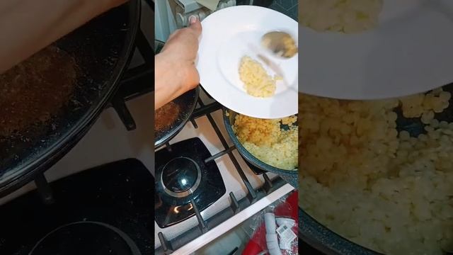 #ужин макароны котлеты и салат👍 😋