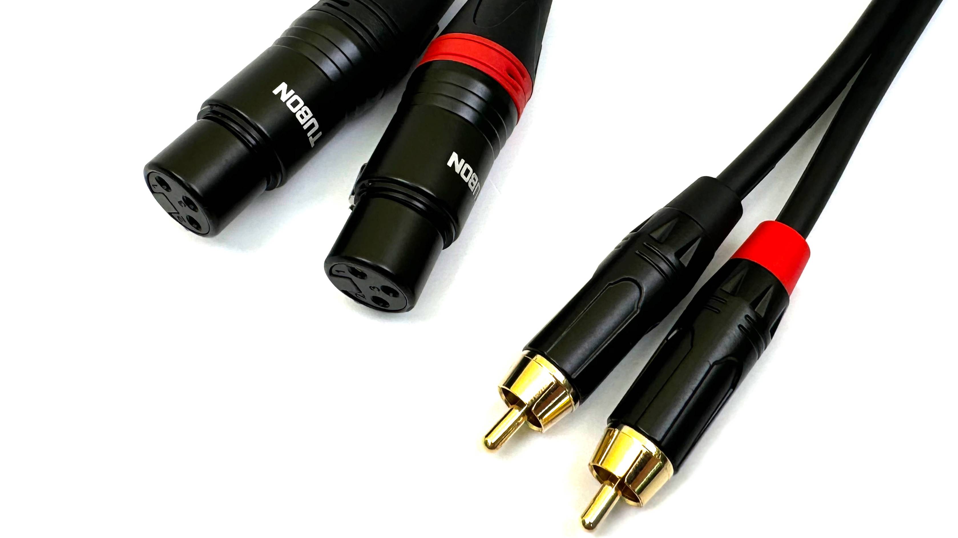 Кабель TUBON Микрофонный межблочный 2 x XLR (F) Female - 2 x RCA (M) Male OD6.0 ПВХ 2XF2R001 1.5м