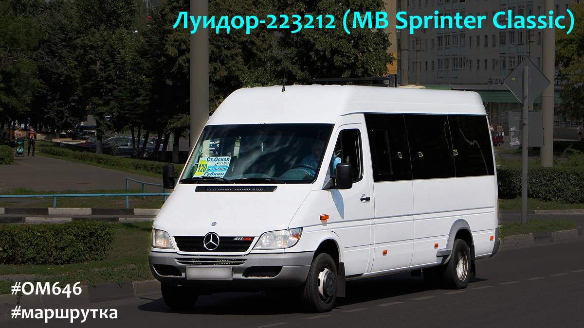 Луидор-223212 (MB Sprinter Classic) (ОМ 646 DE22LA (646.701) & TSG 330)