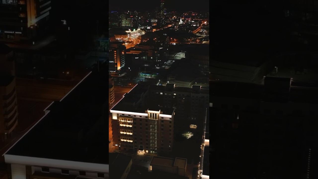 Ночной Екатеринбург. ЖКАлександровский Сад. Подбор квартиры в новостройке.