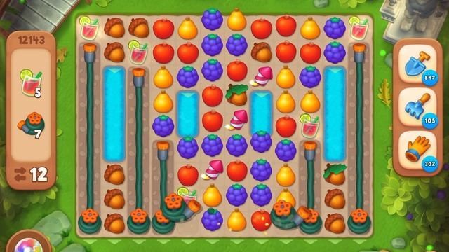 GardenScapes уровень 12143 без бустеров