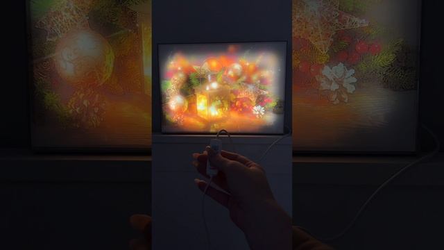 Новогодняя Картина светодиодная 3D🎄
Создает праздничную атмосферу.