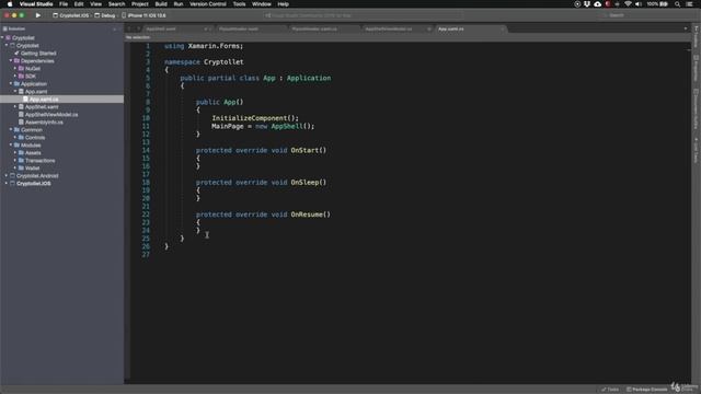 Xamarin on Steroids - Xamarin Forms Shell and MVVM Part1