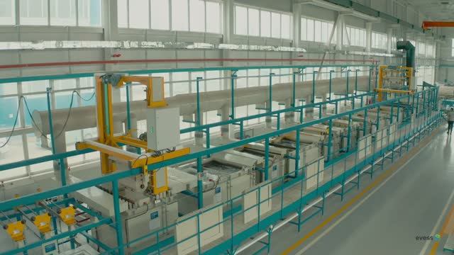 Гальваническая линия для нанесения защитно-декоративного цинкового покрытия Evess