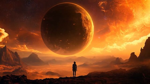 Time And Space - Atmospheric Melodic Music Sci-Fi AI Short Cosmos Movie