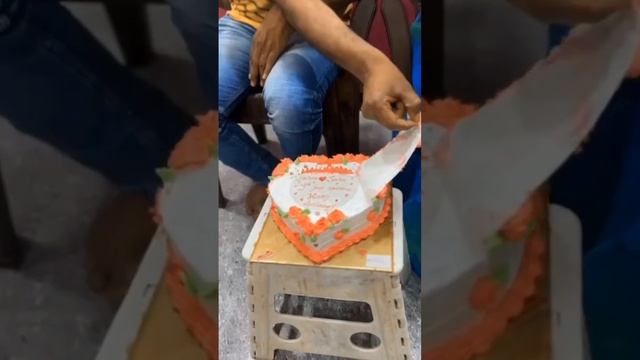 Trending secret message cake#Anniversary Heart❤️ cake#strawberry flavour cake#yt short video.