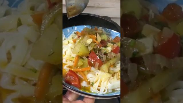 Обалдеть - это лагман #food #cooking