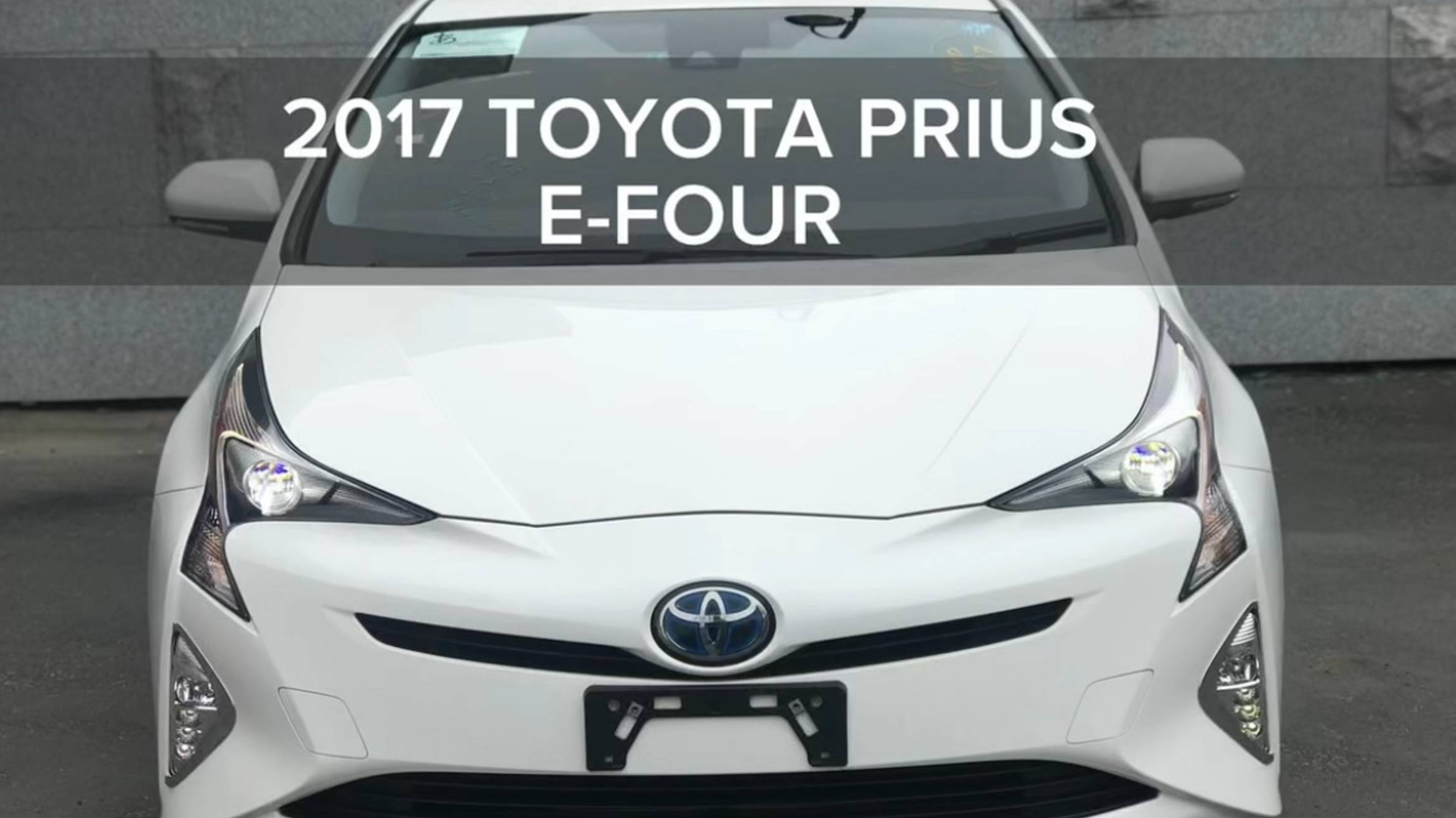 2017 TOYOTA PRIUS E-FOUR